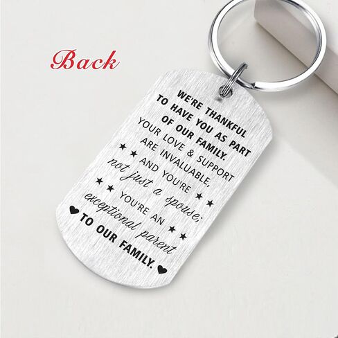 TGCNQ Gifts for Daughter in Law, Daughter-in-Law Engraved Keychain, Daughter -in-Law Gifts from Mother-in-Law, Daughter in Law Birthday Christmas Gift Ideas in Kuwait