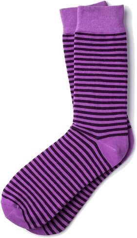 جوارب رجالي من Seal Beach Fashion Stripe Hipster Crew Dress in Kuwait