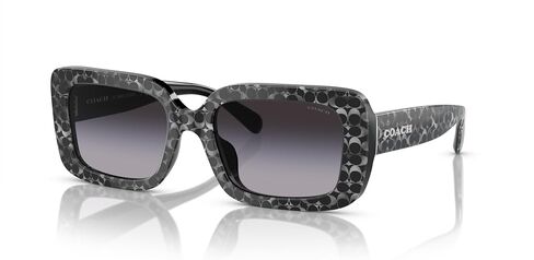 Coach Women's Hc8380u Universal Fit Rectangular Sunglasses in Saudi Arabia