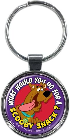 Ata-Boy Scooby Doo Scooby Snack 1.5" Fob Keychain for Keys, Backpack Pulls and More in Kuwait