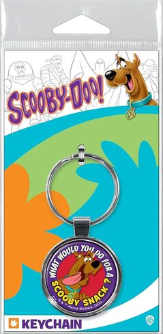 Ata-Boy Scooby Doo Scooby Snack 1.5" Fob Keychain for Keys, Backpack Pulls and More in Kuwait