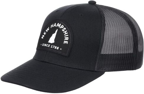 قبعة محلية من جلد الغزال باللون الأسود والأبيض قابلة للتعديل in Kuwait