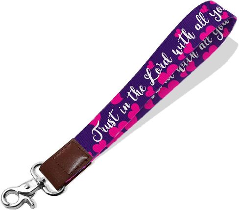 WIRESTER Unisex Cool Wrist Lanyard Replacement Wristlet Strap KeyChain Holder for Keys Wallet Clutch Purse Handbag ID Pouch in Saudi Arabia