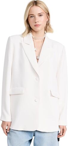 Good American Women's Luxe Suiting Boyfriend Blazer in Saudi Arabia