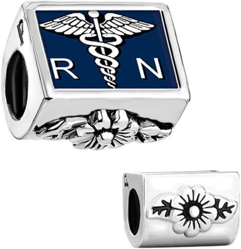 CharmSStory ممرضة التمريض RN مسجلة صولجان هرمس سحر القلب صور الخرز in Kuwait