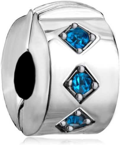 LovelyJewelry كليب قفل جولة سدادة سحر الخرز للأساور in Kuwait