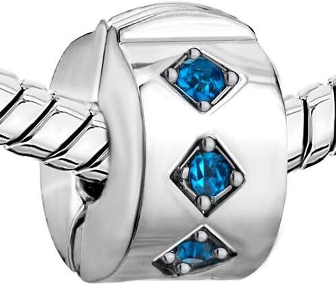 LovelyJewelry كليب قفل جولة سدادة سحر الخرز للأساور in Kuwait