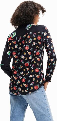 Desigual Women's Woman Woven Shirt Long Sleeve in Saudi Arabia