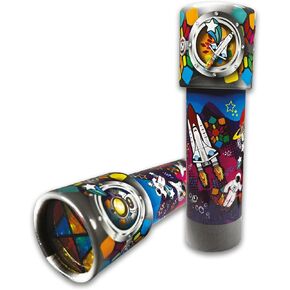 Kaleidomagic - Wild Animals from Deluxebase. Educational Cardboard Kaleidoscope Toy for Boys and Girls. Colourful Party Bag Filler for Kids.