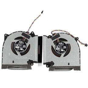 New CPU+GPU Cooling Fan Replacement for ASUS ROG Strix Scar 2022 G533ZM G533ZS G533ZW G533ZX G533ZM-ES93 G733ZM G733ZW G733ZS G733ZX G733ZX-DS94 Series DFSCK22D058830 FPF7 DFSCM227163927 FPF8 DC12V 1A