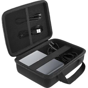 co2CREA Hard Protective Travel Case for Anker Prime 200W 6-Port GaN Fast Charging Desktop Charger / 250W USB-C Ultra-Fast 6-Port GaN Charging Station