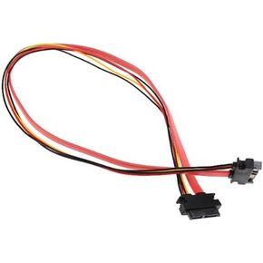 50 سنتيمتر طول Slimline SATA 13pin ذكر إلى Slimline SATA 13pin 6 + 7 أنثى تمديد كابل لمحرك SATA Slim DVD +/-RW in Kuwait