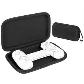 GEEKRIA Carrying Case Compatible with BACKBONE One Mobile Gaming Controller, Gaming Controller Accessories Hard Travel Case, Gaming Box, Portable Storage Bag (Black)