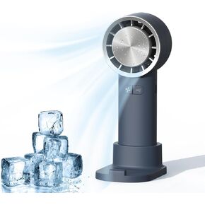 HODEMI Mini Handheld Cooling Fan,Portable Handheld Fan,2 IN 1 Portable Fan Rechargeable Battery Operated Small Personal Fans, Ideal for Home, Office, Travel, Shopping