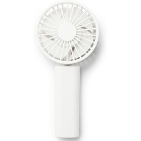 MUJI Rechargeable Compact Handy Fan - White/MJ-HF4-WH