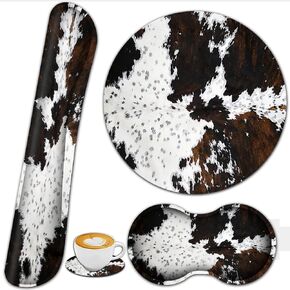 Ergonomic Mouse Pad Wrist Rest Support + Memory Foam Keyboard Wrist Rest,Desk Pad Non-Slip Base and Hand Rest for Laptop Computer Office Home Working, Chaos Coordinator Sunflower Gaming Mouse Mat