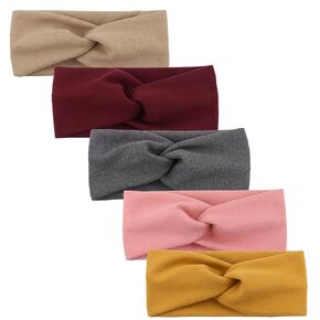 KIDOCHEESE Baby Girls Headbands Super Soft Elastic Hairbands Stretchy Nylon Headbands Hair Accessories for Baby Girls Newborn Infant Toddlers Kids