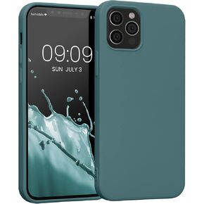 kwmobile Case Compatible with Apple iPhone 12 / iPhone 12 Pro Case - Slim Protective TPU Silicone Phone Cover - Cream