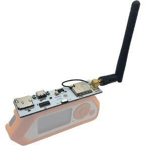 FlipMods Mini WiFi Dev Board for Flipper Zero GPIO - with Marauder on ESP-32 Chip, 2.4GHz Antenna, USB-C Port, Micro SD Slot
