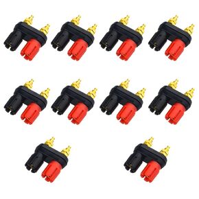 WMYCONGCONG 10 Pcs Speaker Terminal Binding Post Power Amplifier Dual 4mm Banana Plug Jack Socket