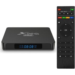 Android TV Box 10.0,X96Q PRO 5G Android TV Box 2GB RAM 16GB ROM Allwinner H313 Quad-Core 64bit with WiFi 2.4GHz USB 3.0 Ultra HD 6K H.265 WiFi Home TV Box