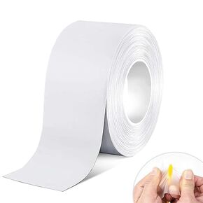 Clear Repair Tape 2.75inch*9.8FT Waterproof High Elasticity TPU Repair Patch for Bathroom tub, Tent, Raincoat, Umbrella,Pool,Air Mattress, Bounce House, Swimming Ring, Sleeping Bag, Gap hole repair