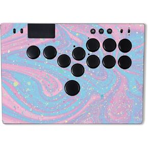 MightySkins Skin Compatible with Razer Kitsune - Cotton Candy Swirl | Protective, Durable, and Unique Vinyl Decal wrap Cover | Easy to Apply | Made in The USA