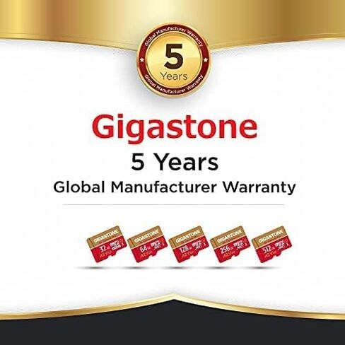 [استعادة بيانات مجانية لمدة 5 سنوات] بطاقة Gigastone 32 جيجابايت 2-Pack Micro SD، كاميرا 4K Pro، فيديو UHD لـ GoPro، كاميرا الحركة، Wyze، DJI، Drone، R/W حتى 95/35 ميجابايت/ثانية بطاقة ذاكرة MicroSDHC UHS- أنا U3 A2 V30 in Kuwait
