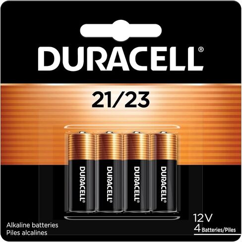 Duracell - 21/23 12V Specialty Alkaline Battery - Long Lasting Battery - 4 Count (Pack of 6) in Saudi Arabia