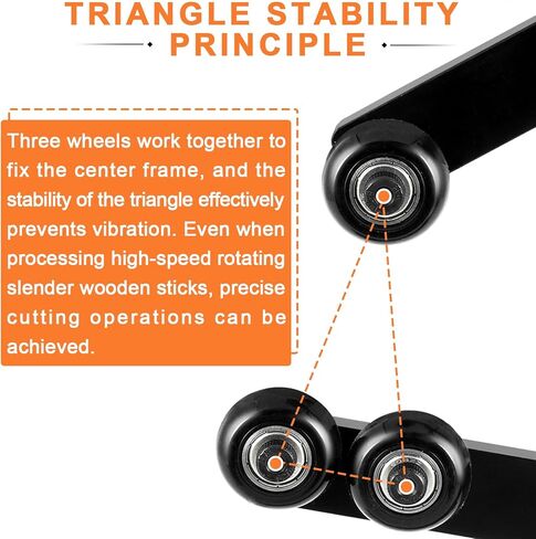YUCHENGTECH مخرطة الخشب راحة ثابتة أدوات المخرطة أدوات مخرطة الخشب نوع L النجارة الحديد الزهر راحة ثابتة إطار مركز مخرطة النجارة مع ثلاث عجلات قابلة للتعديل داخل مخارط النجارة 12 بوصة in Kuwait