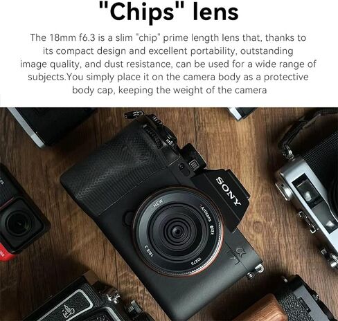 7artisans 18MM F6.3 Mark II UFO Lens for Canon EOS-M Mount, APS-C, Prime Lens, Ultra-Thin Compact Mirrorless Cameras for Canon M1,M2,M3,M5,M6,M10,M100,M200,M50 in Saudi Arabia