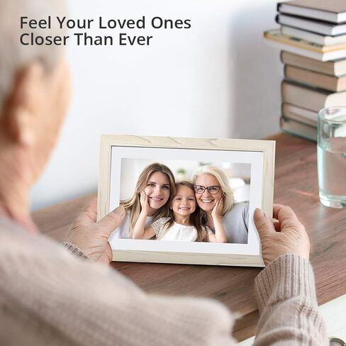 إطار صور رقمي كبير من Dragon Touch مقاس 21.5 بوصة، عرض إطار صور رقمي واي فاي، تخزين 32 جيجابايت، تدوير تلقائي، مشاركة الصور عبر التطبيق، البريد الإلكتروني، السحابة، كلاسيكي 21 (ليست شاشة تعمل باللمس) in Kuwait
