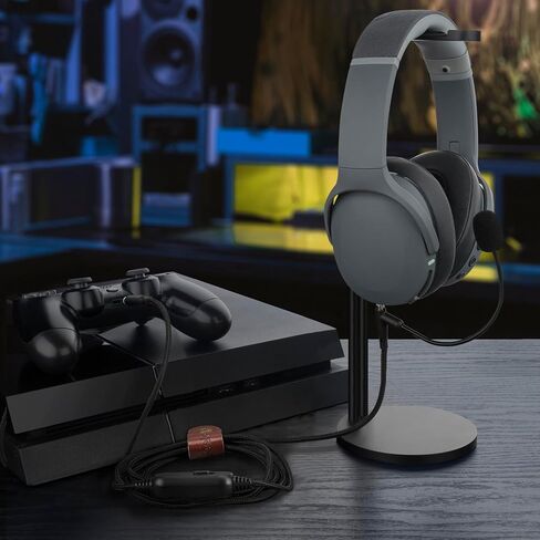 كابل سماعات الرأس Geekria Boom Mic متوافق مع Skullcandy Hesh3 Hesh2 Riff2، سلك بديل مجدول من النايلون مقاس 3.5 مم مع ميكروفون بوم وتحكم في مستوى الصوت/كتم الصوت للألعاب والاجتماعات (5.6 قدم) in Saudi Arabia