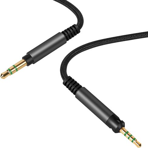 كابل صوت لـ Sennheiser HD 620S، HD 599SE، HD 599، HD 598، HD 598SE، HD 598SR، HD 579، HD 569، HD 560S، HD 559، HD 558، HD400PRO، سلك Aux بديل 2.5 مم إلى 3.5 مم (5.6 قدم/1.7 م) in Saudi Arabia