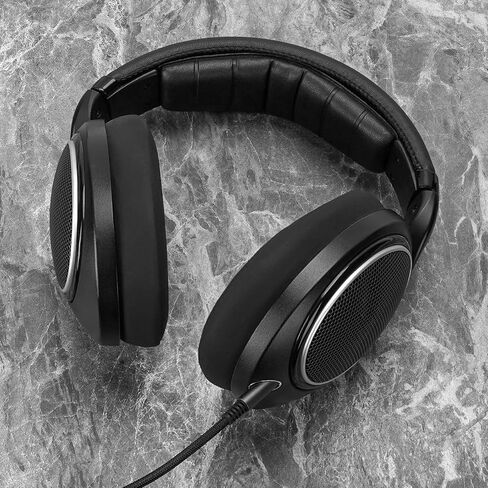 كابل صوت لـ Sennheiser HD 620S، HD 599SE، HD 599، HD 598، HD 598SE، HD 598SR، HD 579، HD 569، HD 560S، HD 559، HD 558، HD400PRO، سلك Aux بديل 2.5 مم إلى 3.5 مم (5.6 قدم/1.7 م) in Saudi Arabia