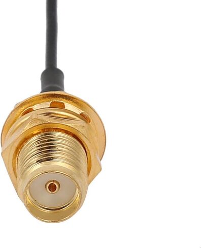 Uxcell 2 قطعة RF1.37 سلك لحام SMA أنثى موصل هوائي ضفيرة كابل 10 سنتيمتر طويلة in Saudi Arabia