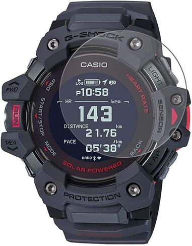 MOTONG For Casio Men's G-Shock Move GBD-H1000-8CR Screen Protector - Tempered Glass Screen Protectors For Casio Men's G-Shock Move GBD-H1000-8CR Watch,9 H Hardness,0.3mm Thickness,Made From Real Glass in Saudi Arabia