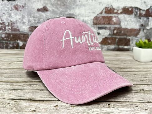 Hepandy Boy's Mom Baseball Cap Embroidery for Women, Gift for Mother Mama, Washed Pink Soft Cotton Adjustable Snapback Hat in Saudi Arabia