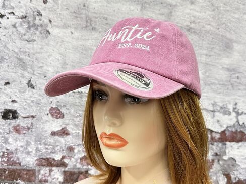 Hepandy Boy's Mom Baseball Cap Embroidery for Women, Gift for Mother Mama, Washed Pink Soft Cotton Adjustable Snapback Hat in Saudi Arabia