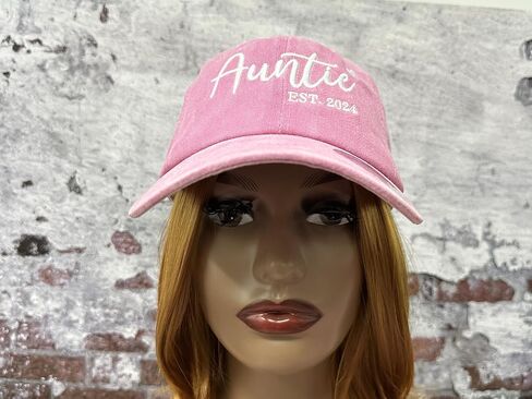 Hepandy Boy's Mom Baseball Cap Embroidery for Women, Gift for Mother Mama, Washed Pink Soft Cotton Adjustable Snapback Hat in Saudi Arabia