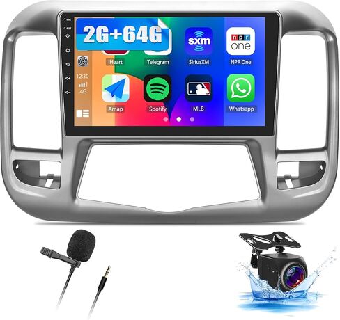 راديو ستيريو للسيارة 2G+64G لسيارة Nissan Maxima 2008-2013 Android 13 مع CarPlay اللاسلكي Android Auto 9 بوصة وحدة رأس شاشة تعمل باللمس مع HiFi GPS Navigation Bluetooth WiFi FM RDS Radio Backup Camera in Saudi Arabia