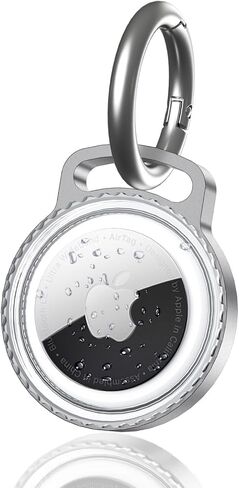 IP68 Waterproof Airtag Holder,Airtag Keychain Case Compatible with Apple Air Tags, Full Body Shockproof,Anti-Scratch Cover GPS Case for Kids, Cat,Dog,Keys,Luggage,Wallet in Saudi Arabia