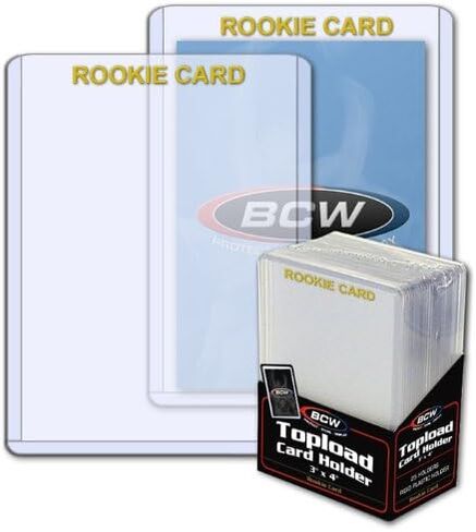 BCW 3x4 Toploader Card Holders - Rookie Gold - 25ct Pack in Saudi Arabia
