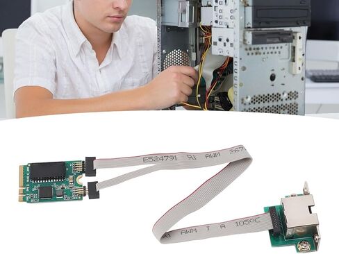 M.2 2.5G Gigabit Ethernet Network Card RTL8111F, 2.5G/1000/100Mbps,RJ45,Win 7,8,10,11,for Desktops, Servers in Saudi Arabia