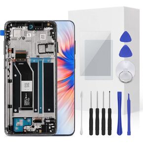 for Moto G Stylus 2023 Screen Replacement Kit LCD Screen Display Touch Digitizer Frame Assembly with Repair Tool for Model Moto G Stylus 4G 2023 6.5inch XT2317 with A SIM card holder