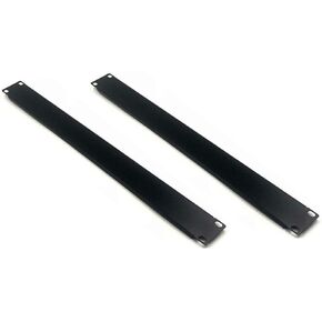 RAISING ELECTRONICS 2 Pack 1U / 2U / 3U / 4U Blank Rack Mount Panel Server Network Racks Enclosures Spacer 19 inch (2U 3.5 inch)