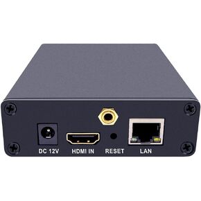 iseevy H.265 H.264 HDMI Video Encoder Mini IPTV Encoder for IPTV Live Stream Broadcast Support RTMP RTMPS SRT RTSP UDP RTP HTTP Protocols and Live Platforms