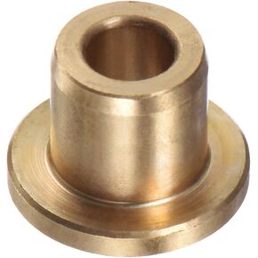 HARFINGTON 2pcs Flange Bearing Sleeve 5mm Bore 9mm OD 12mm Length 2mm Flange Thickness Bronze Bushing Self-Lubricating Bushings Sleeve for Industrial Equipment