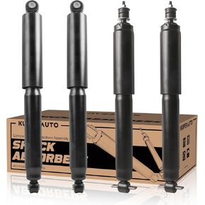 KUIPERAUTO Front and Rear Struts Complete Assembly Shocks Absorbers Compatible for 2005-2010 Jeep Grand Cherokee / 2006-2010 Jeep Commander,171377L,171377R,911278 4PCS