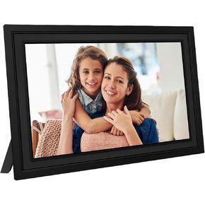 Digital Picture Frame 10.1 WiFi, 1280 * 800 IPS Touch Screen Photo Frameo, 32GB Storage, Calendar, Auto-Rotate, Frame Digital Share Photos and Videos Vie Uhale App, Perfect for Gifts.